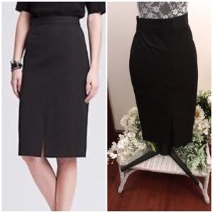 Banana Republic Sloan Front Slit Vent Pencil Skirt